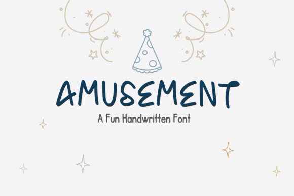 Amusement: A Stylish Handwritten Font for Modern Web Design