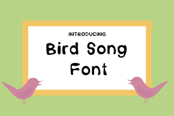 Bird Song: The Handwritten Font That Elevates Small Business Branding