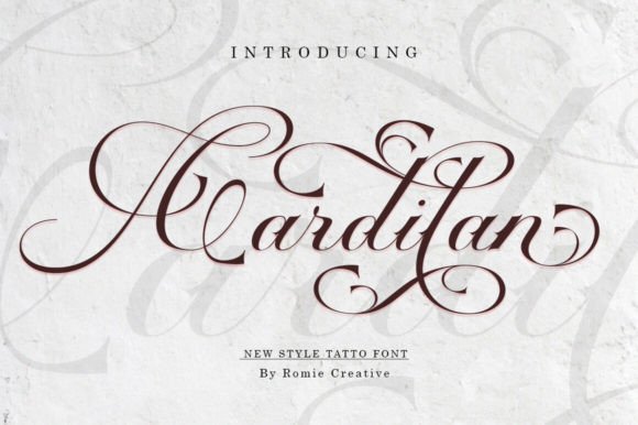 Cardilan: A Script Font That Adds Personality to Editorial Design