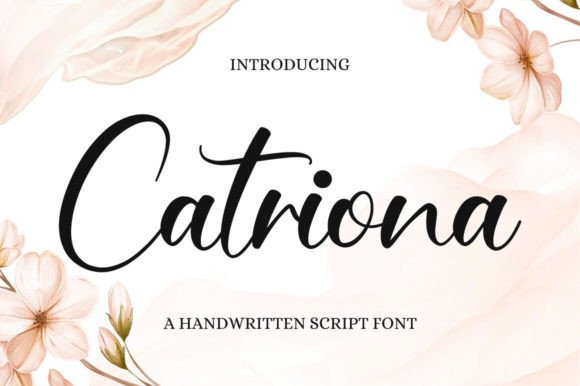 Catriona: A Timeless Handwritten Font for Modern Web Design