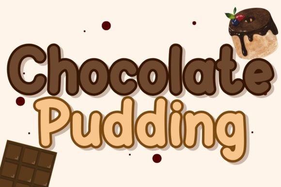 Chocolate Pudding: A Sweet Script Font for Creative Branding