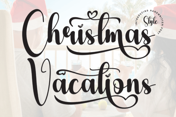 Christmas Vacations Font: A Sweet Touch for Small Business Branding