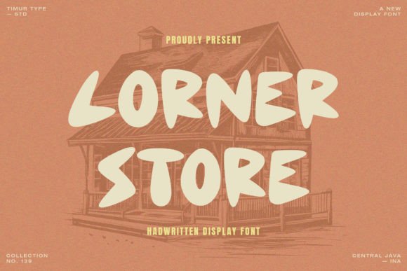 Corner Store: A Script Amp Font That Elevates Editorial Design