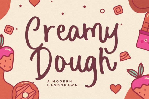 Creamy Dough: A Modern Handwritten Font for Elegant Branding