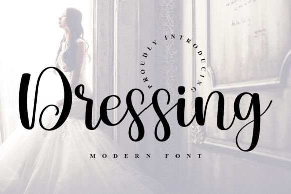 Dressing: A Handwritten Font That Elevates Editorial Design