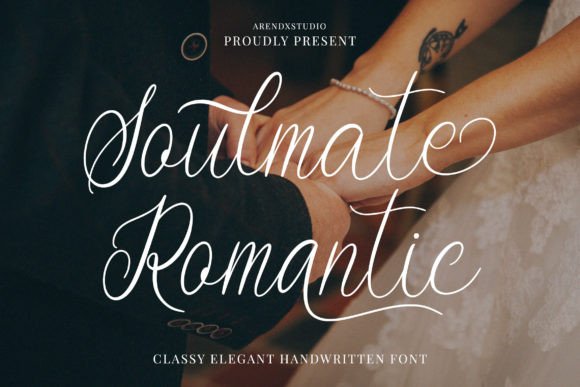 Elegant Calligraphy Fonts: Bringing Personality to Branding with Soulmate Romantic