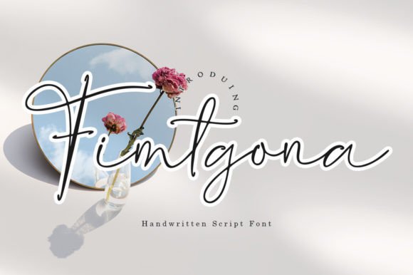 Fimtgona: A Handwritten Script Font That Elevates Digital Branding