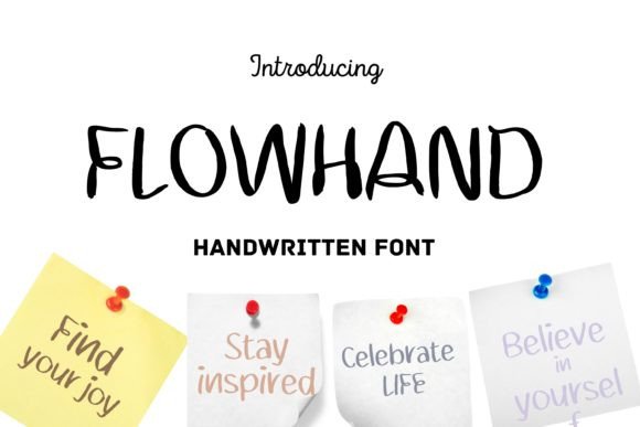 Flowhand: Elevating Editorial Design with a Natural Handwritten Font