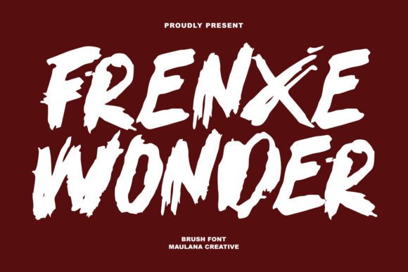 Frenxe Wonder: The Handcrafted Font That Elevates Small Business Branding