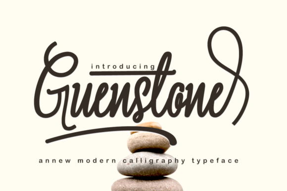 Guenstone: A Magical Script Font for Web Designers