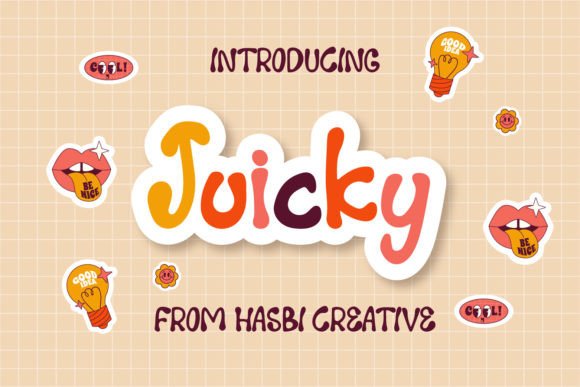 Juicky Retro Font: A Designer’s Go-To for Playful Branding
