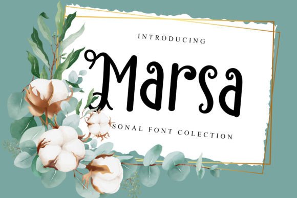 Marsa Font: Elevating Craft and Product Design with Elegant Script