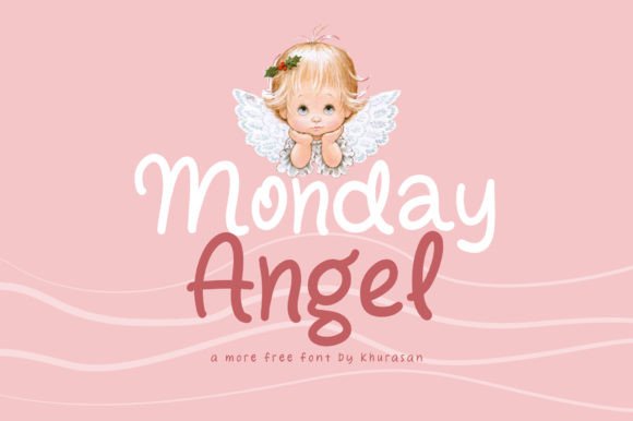 Monday Angel: A Modern Script Font for Thoughtful Editorial Design