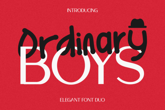 Ordinary Boys: A Font Duo That Elevates Editorial Design with Modern Elegance