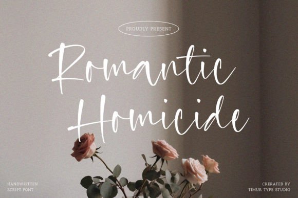 Romantic Homicide Font: A Designer’s Real-World Review