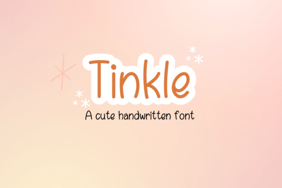 Tinkle: A Playful Script Font for Charming Editorial Design
