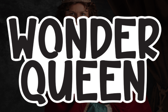 Wonder Queen: A Handwritten Display Font for Digital Branding and Web Design
